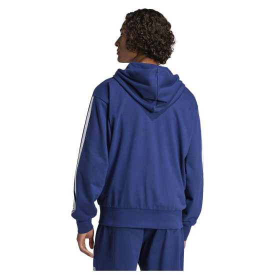 Adidas Ανδρική ζακέτα Essentials 3-Stripes French-Terry Full-Zip Hoodie